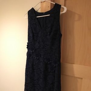 Nagy London Navy knee length dress